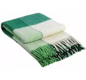 Плед Vladi "Ельф" (біло-салатово-зелений) 200х220см 104923 Плед Vladi "Ельф" (біло-салатово-зелений) 200х220см 104923