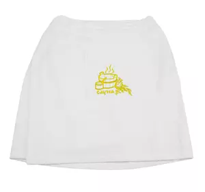 Спідниця махрова "Сауна" (біла) M/L 153882 Спідниця махрова "Сауна" (біла) M/L 153882