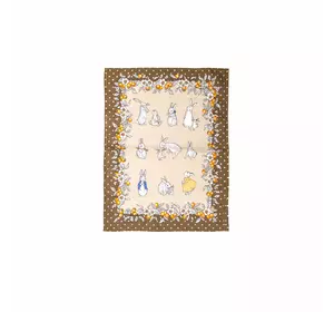 Рушник вафельний Home Line "Пасхальні зайці" (сірий) 45х60см 152745 Рушник вафельний Home Line "Пасхальні зайці" (сірий) 45х60см 152745