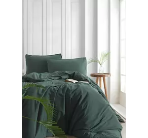 Сімейний комплект постільної білизни Limasso "Dark green" (зелений) 147929 Сімейний комплект постільної білизни Limasso "Dark green" (зелений) 147929