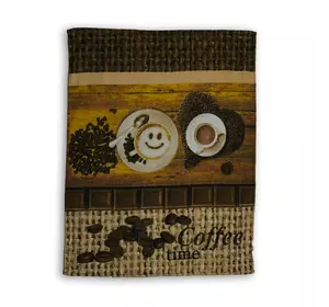 Рушник кухонний Home Line №093 "Кава" 45х62см  142076 Рушник кухонний Home Line №093 "Кава" 45х62см  142076