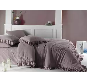 Сімейний комплект постільної білизни Limasso "Palemauve" (ліловий) 147927 Сімейний комплект постільної білизни Limasso "Palemauve" (ліловий) 147927