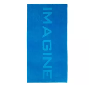 Рушник велюровий "Imagine" (синій) 90х180см 163343 Рушник велюровий "Imagine" (синій) 90х180см 163343