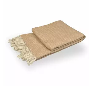 Плед "Жасмін" (біло-світло-бежевий)  140х200см 129777 Плед "Жасмін" (біло-світло-бежевий)  140х200см 129777