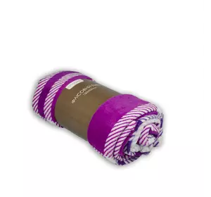 Плед флісовий Корал "Клітинка лілово-бузкова" 150х200см 151398 Плед флісовий Корал "Клітинка лілово-бузкова" 150х200см 151398