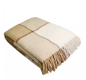 Плед TAC "Ельф" (бежево-теракотовий) 200х220см 114974 Плед TAC "Ельф" (бежево-теракотовий) 200х220см 114974