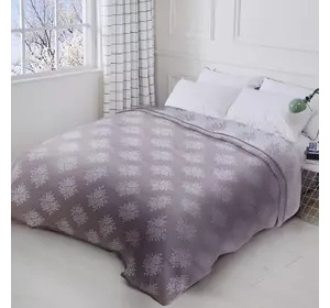 Ковдра ткана Home Line 200х220см "Букет" (бежева) 137645 Ковдра ткана Home Line 200х220см "Букет" (бежева) 137645
