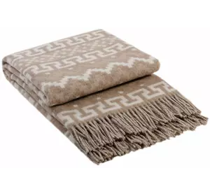 Плед Vladi "Чілі" (біло-бежевий) 150х200см 105019 Плед Vladi "Чілі" (біло-бежевий) 150х200см 105019