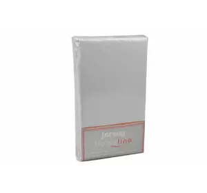 Простирадло трикотажне на резинці Home Line (сіре) 180х200см 105474 Простирадло трикотажне на резинці Home Line (сіре) 180х200см 105474