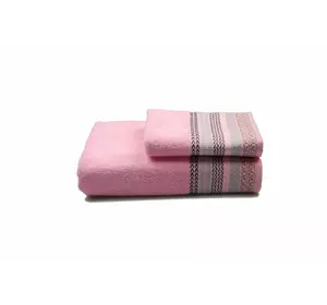 Рушник махровий Home Line "Етно" (рожевий), 70х140см 98418 Рушник махровий Home Line "Етно" (рожевий), 70х140см 98418