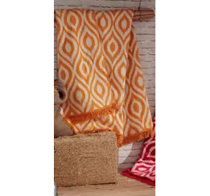 Плед Aksu "Ikat yellow" 150x200см 120706 Плед Aksu "Ikat yellow" 150x200см 120706