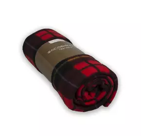 Плед флісовий "Полар" (клітинка червоно-зелена) 130х160см 124648 Плед флісовий "Полар" (клітинка червоно-зелена) 130х160см 124648