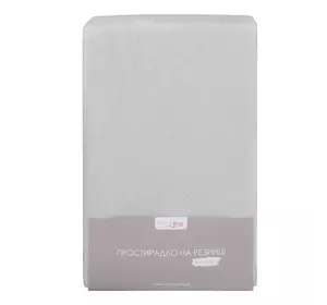 Простирадло махрове на резинці Home Line (світло-сіре) 140х200х20см 155243 Простирадло махрове на резинці Home Line (світло-сіре) 140х200х20см 155243