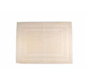 Рушник (килимок) махровий Home Line "Ніжки" (кремовий), 50х70см 116482 Рушник (килимок) махровий Home Line "Ніжки" (кремовий), 50х70см 116482