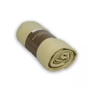 Плед флісовий "Полар" (кремовий) 130х160см 151413 Плед флісовий "Полар" (кремовий) 130х160см 151413