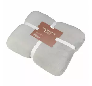 Плед  флісовий "Корал" (сірий) 150х195см 164481 Плед  флісовий "Корал" (сірий) 150х195см 164481