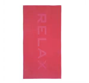 Рушник велюровий "Relax" (фуксія) 90х180см 163358 Рушник велюровий "Relax" (фуксія) 90х180см 163358