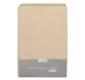 Простирадло махрове на резинці Home Line (бежеве) 140х200х20см 155186 Простирадло махрове на резинці Home Line (бежеве) 140х200х20см 155186
