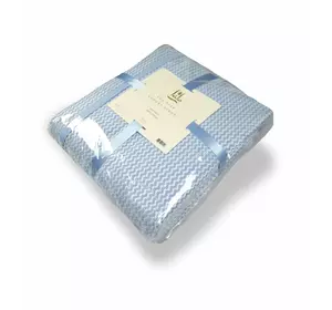 Плед "Lux pike" (блакитний) 200х230см 145177 Плед "Lux pike" (блакитний) 200х230см 145177