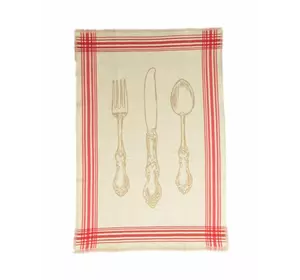 Рушник кухонний Home Line "Столові прибори" 40х60см 122995 Рушник кухонний Home Line "Столові прибори" 40х60см 122995