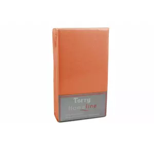 Простирадло махрове на резинці Home Line (коралове) 160х200см 105525 Простирадло махрове на резинці Home Line (коралове) 160х200см 105525