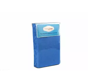 Простирадло махрове на резинці Home Line (синє) 140х200см 110462 Простирадло махрове на резинці Home Line (синє) 140х200см 110462