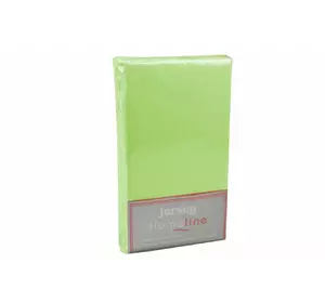 Простирадло трикотажне на резинці Home Line (салатове) 180х200см 105459 Простирадло трикотажне на резинці Home Line (салатове) 180х200см 105459