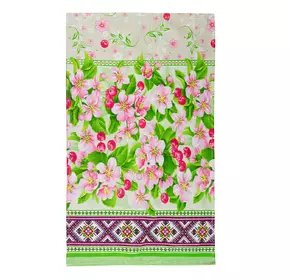 Рушник кухонний Home Line "Зелений орнамент" 40х60см 136956 Рушник кухонний Home Line "Зелений орнамент" 40х60см 136956