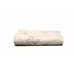 Рушник махровий Home Line "Крижма" (срібний), 70х140см 105331 Рушник махровий Home Line "Крижма" (срібний), 70х140см 105331