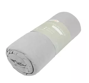 Простирадло трикотажне на резинці Home Line (світло-сірий) 180х200см 159689 Простирадло трикотажне на резинці Home Line (світло-сірий) 180х200см 159689