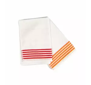 Рушник махровий кухонний Shamrock (біло-червоний) 40х60см 100113 Рушник махровий кухонний Shamrock (біло-червоний) 40х60см 100113