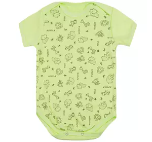 Боді дитячий з коротким рукавом р.68 147043 Боді дитячий з коротким рукавом р.68 147043