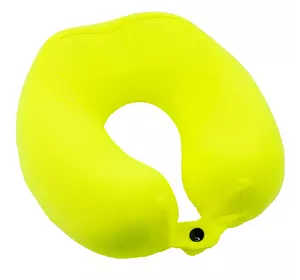 Подушка-рогалик дорожня контурна Home Line (жовта) 30х30см 148077 Подушка-рогалик дорожня контурна Home Line (жовта) 30х30см 148077