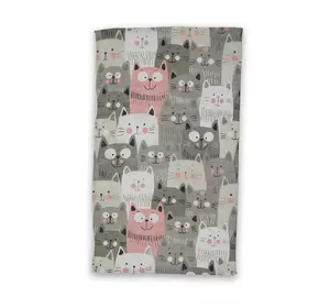 Рушник кухонний Home Line №014 "Коти" 35х61см  141314 Рушник кухонний Home Line №014 "Коти" 35х61см  141314