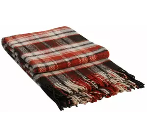 Плед Vladi "Метро" (бежево-теракотово-коричневий) 140х200см 117255 Плед Vladi "Метро" (бежево-теракотово-коричневий) 140х200см 117255