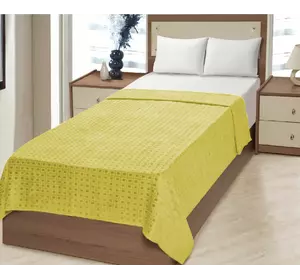 Простирадло махрове Home Line "Карелі" (жовте) 150х200см 56793 Простирадло махрове Home Line "Карелі" (жовте) 150х200см 56793